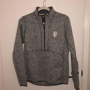 SF Giants 1/4 zip jacket